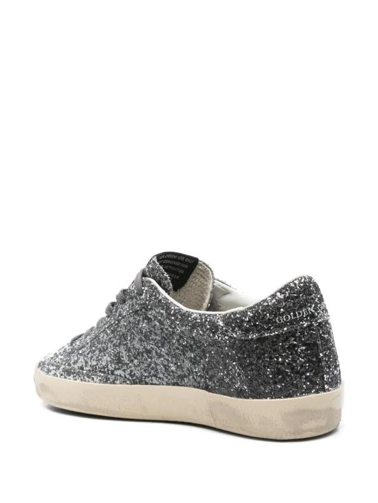 25FW 골든구스 SUPER STAR 슈퍼 스타 클래식 스니커즈 GWF00101F00747060246 SILVER BLACK - GOLDEN GOOSE