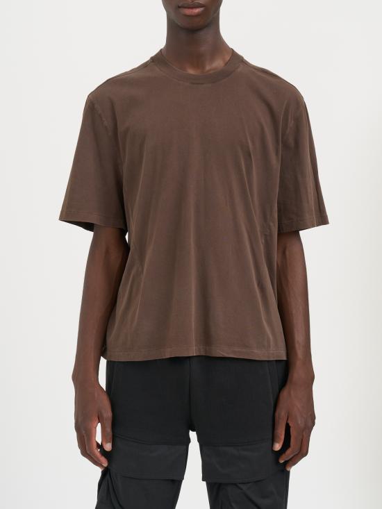 25FW 엔타이어 스튜디오 반팔 티셔츠 MES2252BT Brown