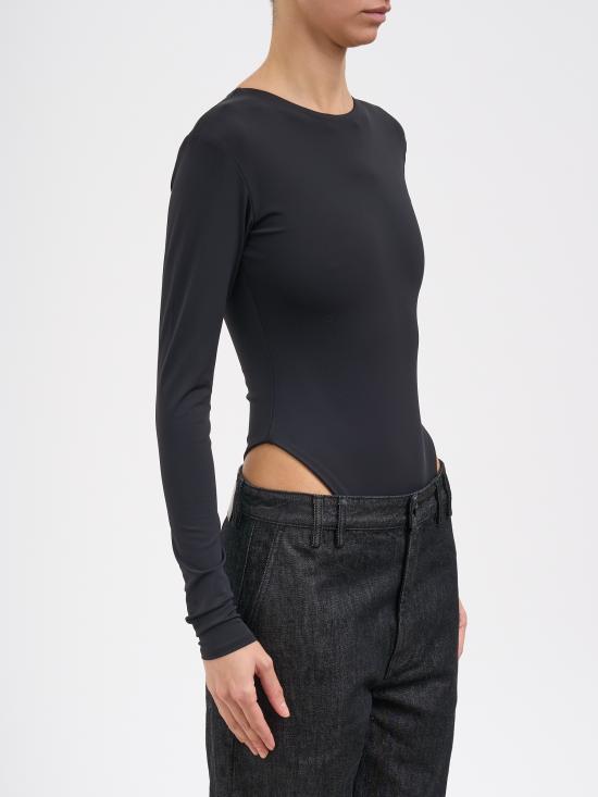 25FW 엔타이어 스튜디오 바디수트 티셔츠 MES2357SO Black - ENTIRE STUDIOS