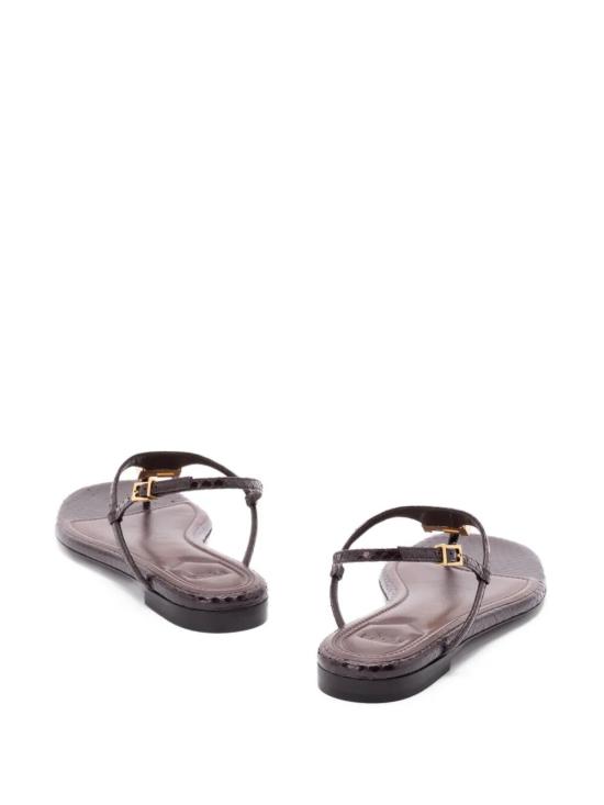 25FW 펜디 F폴드 샌들 8Y8713 AUEE F1SIZ BLACK PURPLE - FENDI