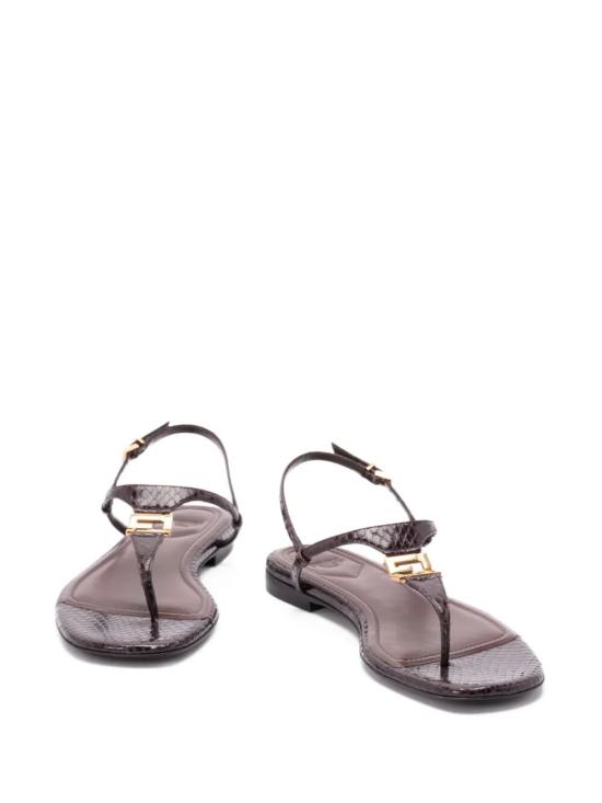 25FW 펜디 F폴드 샌들 8Y8713 AUEE F1SIZ BLACK PURPLE - FENDI