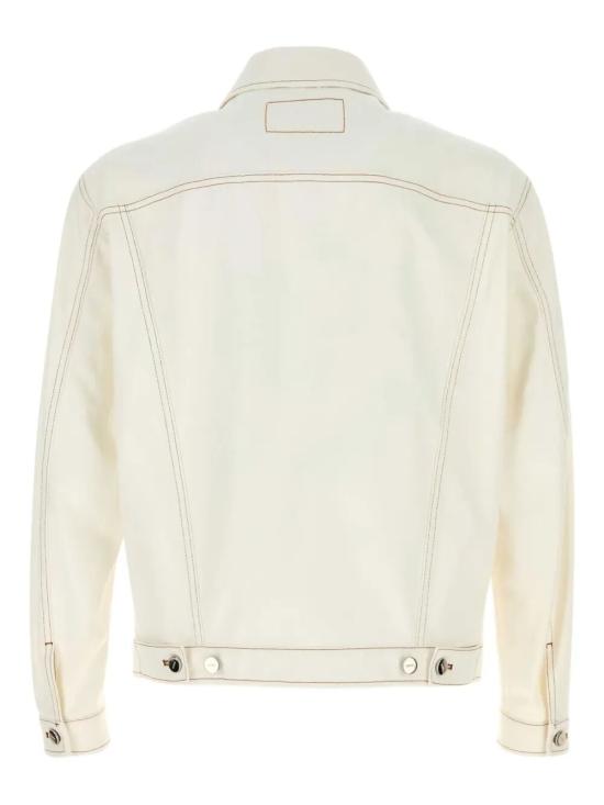 25FW 펜디 데님 자켓 FW0428 AUWZ F0WC4 ECRU - FENDI