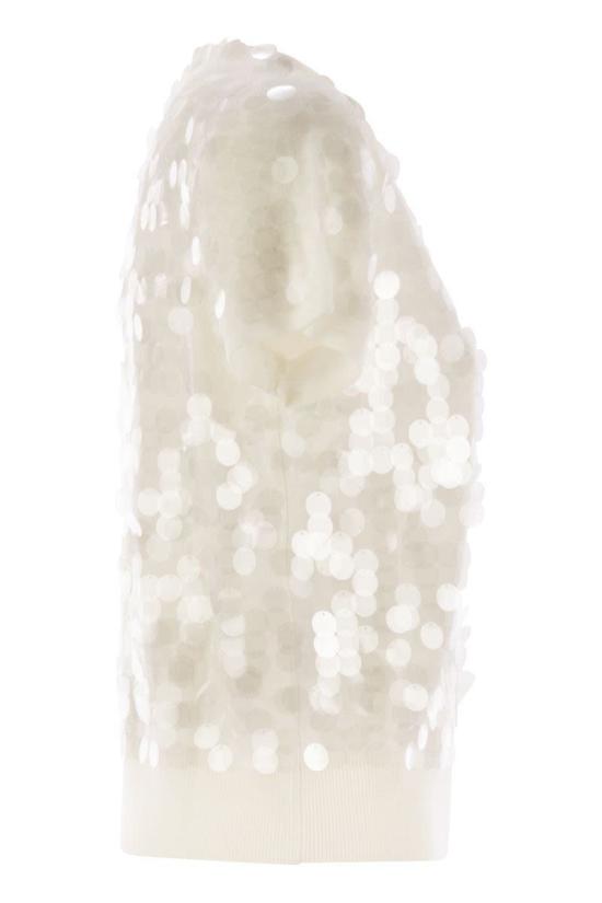 25FW 막스마라 스튜디오 스웨터 2526366091600 001 Beige - MAX MARA STUDIO