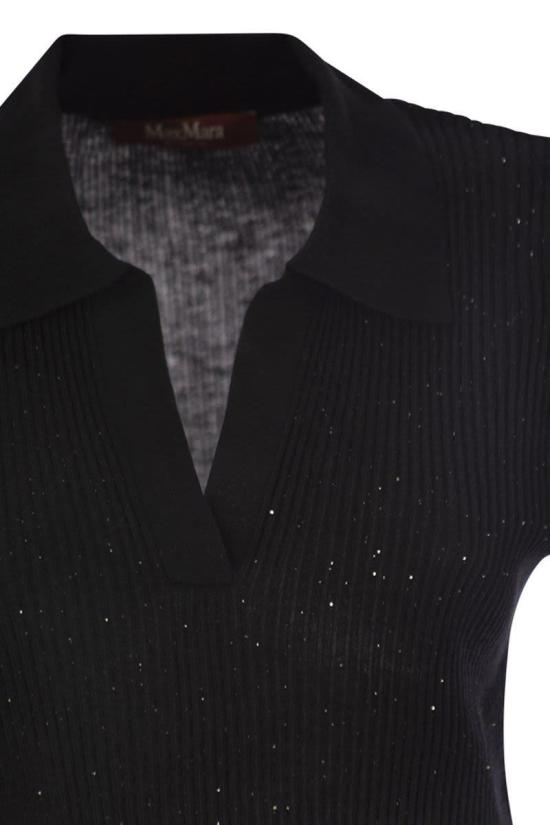 25FW 막스마라 스튜디오 탑 2526366041600 006 Black - MAX MARA STUDIO