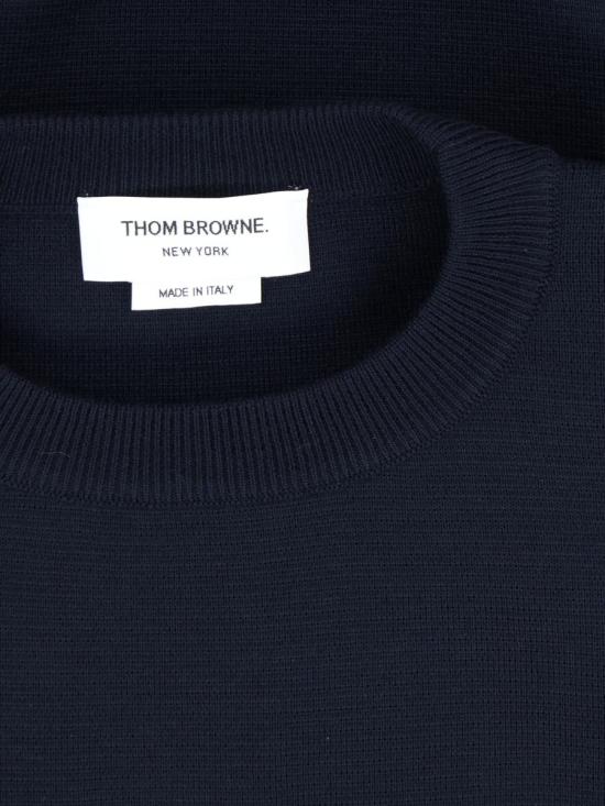 25FW 톰브라운 스웨터 MKA189A 00014415 BLUE - THOM BROWNE