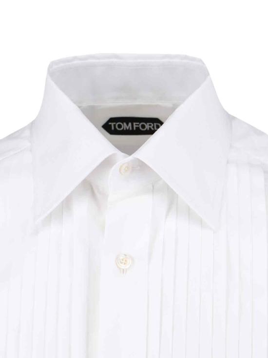 25FW 톰포드 긴팔 셔츠 HFCO01 CGS11WAA WHITE - TOMFORD
