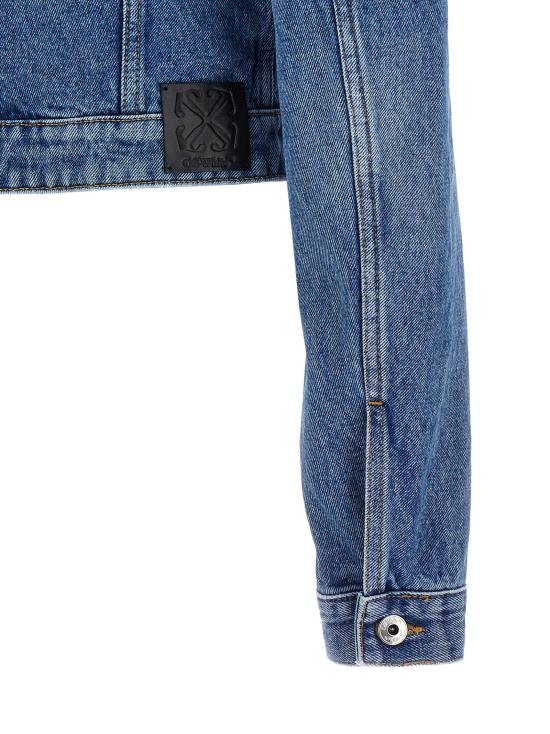  오프화이트 데님 자켓 OWYE048F23DEN00145004500 - OFF WHITE