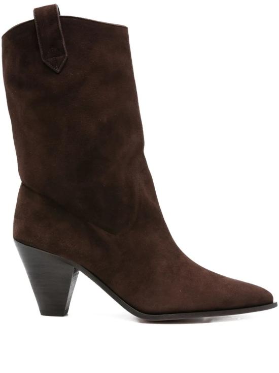 25FW 아쿠아주라 부츠 BOOMIDB1SUEESPESPRESSO Brown - AQUAZZURA