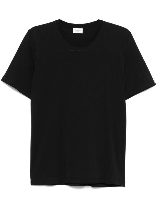 25SS 생로랑 반팔 티셔츠 819395 Y2ZJ21000 Black - SAINT LAURENT