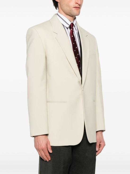 25SS 생로랑 수트 자켓 817949 Y2L822630 Beige - SAINT LAURENT