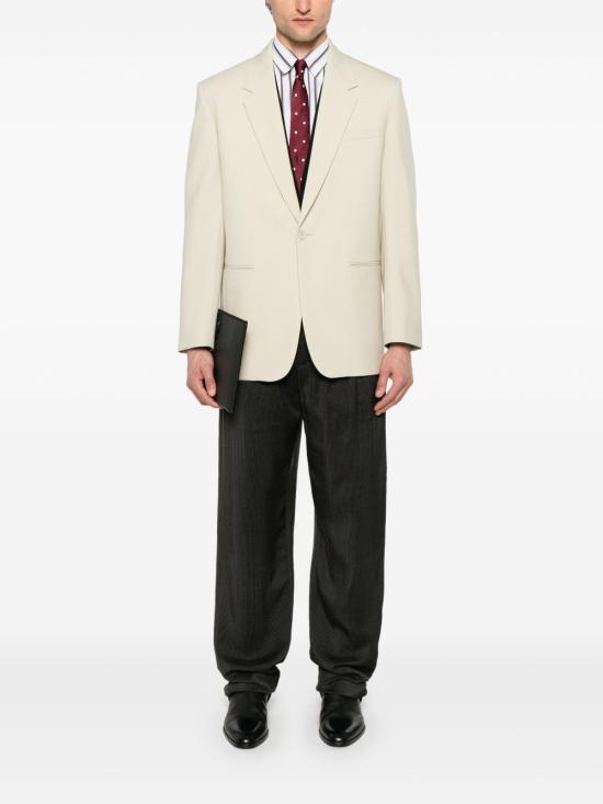 25SS 생로랑 수트 자켓 817949 Y2L822630 Beige - SAINT LAURENT