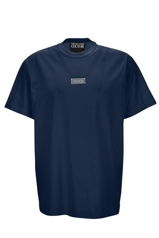 25SS 베르사체 반팔 티셔츠 78GAHT08 CJ00T283 Blue
