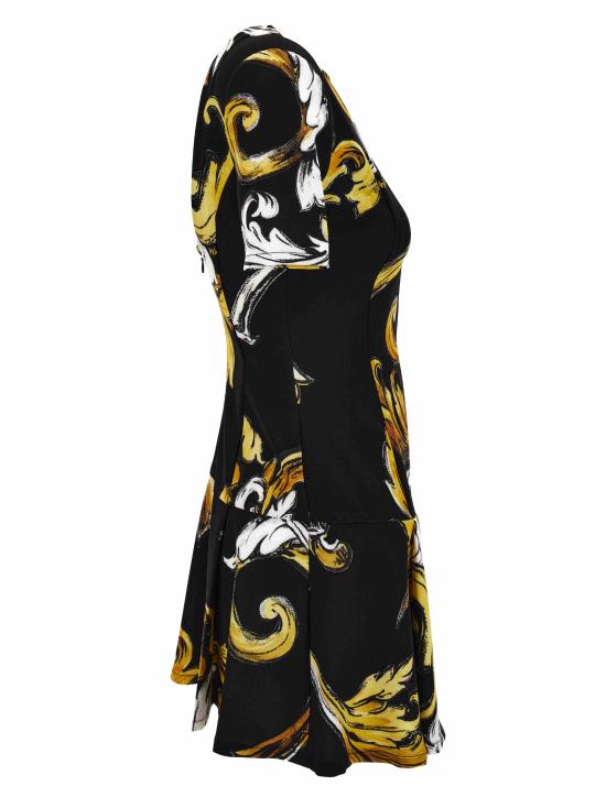 25SS 베르사체 숏 원피스 78HAO908 NS636G89 Black - VERSACE