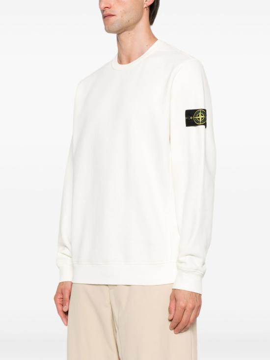 25FW 스톤 아일랜드 스웨터 K2S156100028 S0A20V0093 White - STONE ISLAND