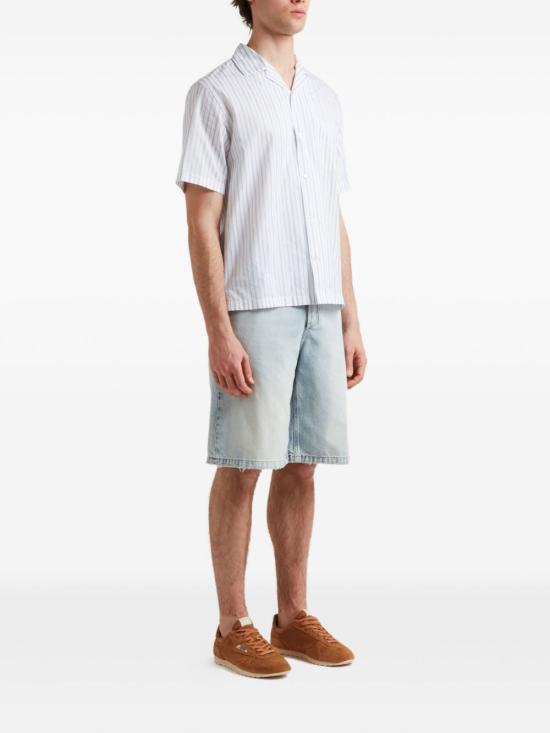 25SS 알렉산더 맥퀸 반팔 셔츠 828641 QNAA49216 White - ALEXANDER MCQUEEN