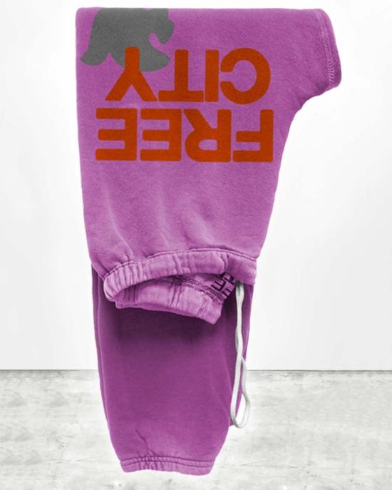  프리시티 스트레이트 팬츠 라지 스웨트팬츠