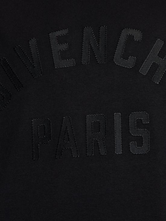 25FW 지방시 반팔 티셔츠 BM71NK3YRS 001 Black - GIVENCHY