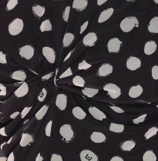 25FW 리우조 긴팔 티셔츠 UF5269JS007 M9169 Black - LIU JO