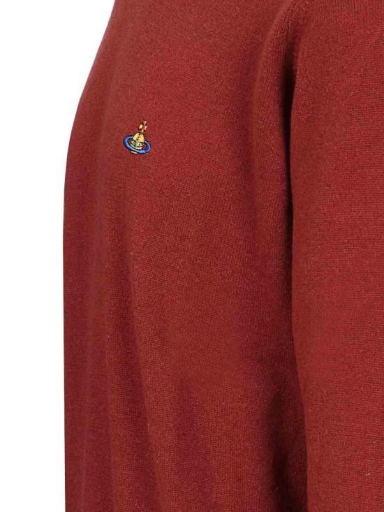  비비안웨스트우드 스웨터 27010012Y0037H408 Red - VIVIENNE WESTWOOD