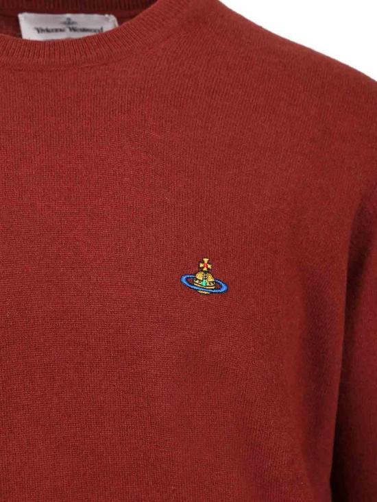  비비안웨스트우드 스웨터 27010012Y0037H408 Red - VIVIENNE WESTWOOD