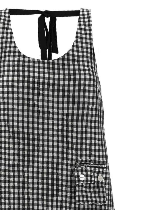  가니 롱 원피스 W0463099 Black - GANNI