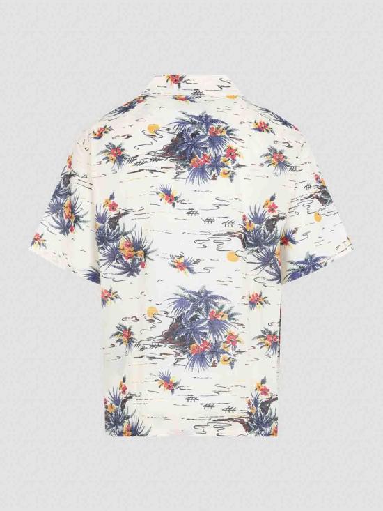  프라다 반팔 셔츠 UCS414SUMO16YKF0032 Light Yellow - PRADA