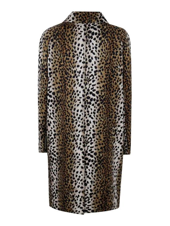 25SS 블루마린 코트 P522S093AM9905 Animal Print - BLUMARINE