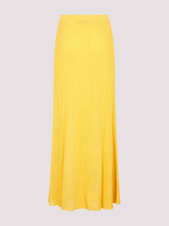  가브리엘라허스트 미디 스커트 2239800A016CDY Yellow - GABRIELA HEARST