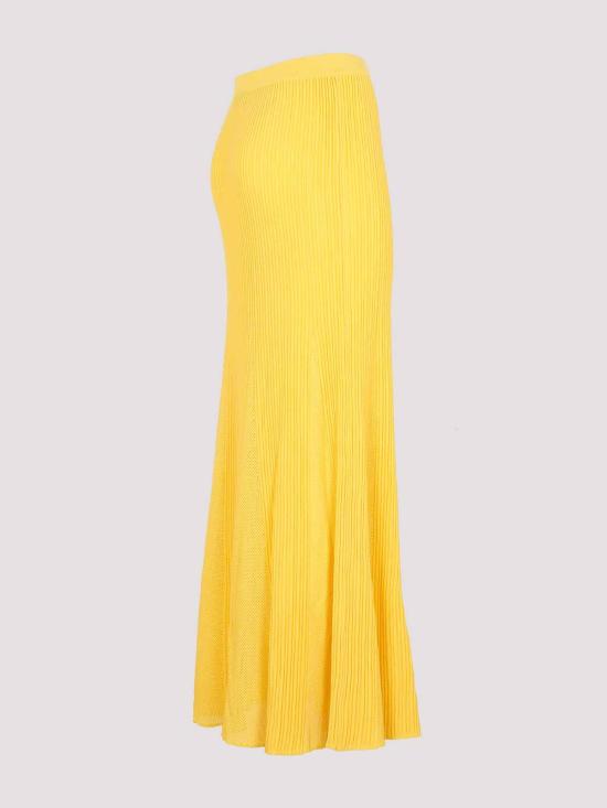  가브리엘라허스트 미디 스커트 2239800A016CDY Yellow - GABRIELA HEARST