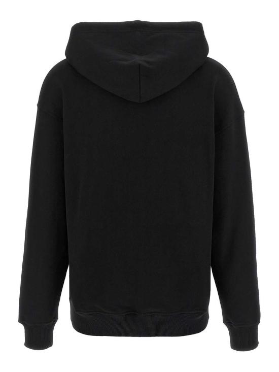  디젤 F 벅스트 후드 Od 메탈 이펙트 오발 D 로고 후드 A194480BMBJ9XX Black - DIESEL