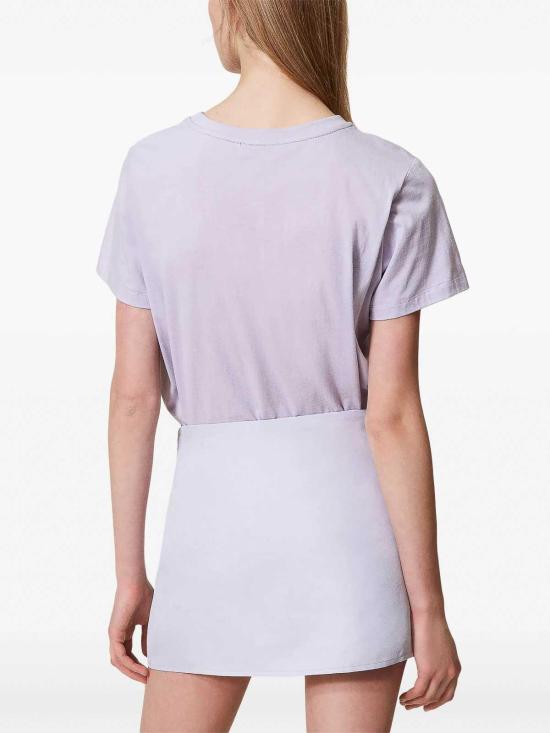 26SS 트윈셋 반팔 티셔츠 251TT204000703 Light Purple - TWINSET