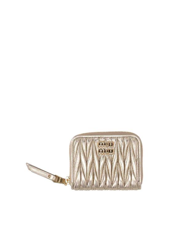 26SS 미우미우 지갑 5MM268AFPPF0846 Gold