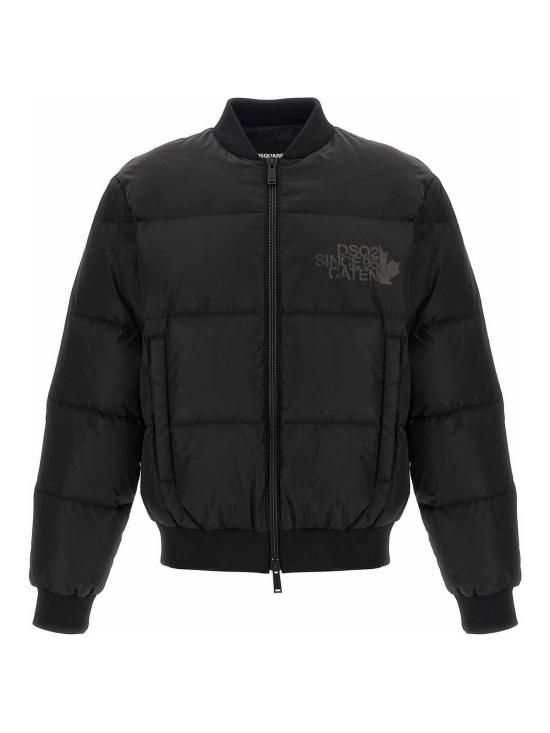 25FW 디스퀘어드2 숏패딩 S74AM1612S53817900 Black