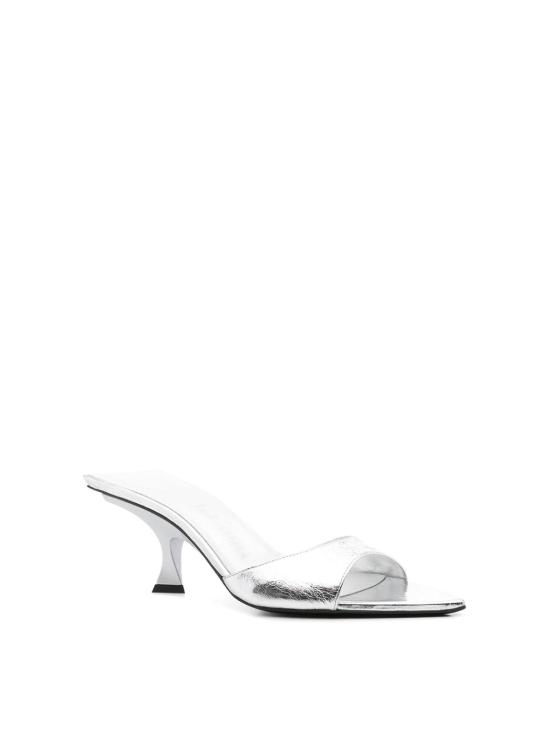  디 아티코 뮬/슬리퍼 248WSH00838LBT070AA002 Silver - THE ATTICO