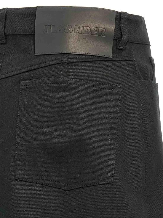 25SS 질샌더 미디 스커트 J02MA0264J46655001 Black - JIL SANDER