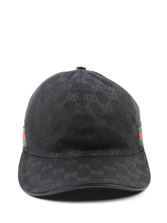 26SS 구찌 웹 디테일 GG 캔버스 베이스볼 캡 200035KQWBG1060 - GUCCI