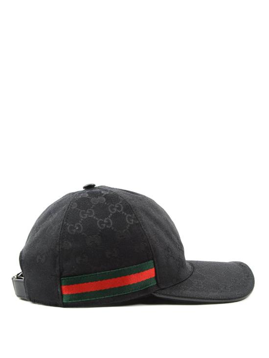 26SS 구찌 웹 디테일 GG 캔버스 베이스볼 캡 200035KQWBG1060 - GUCCI