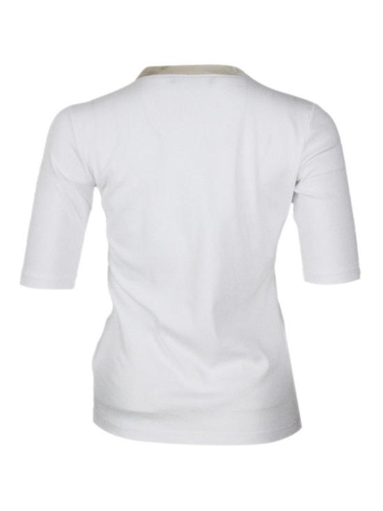 26SS 파비아나 필리피 반팔 티셔츠 JED275F884L39621 White - FABIANA FILIPPI