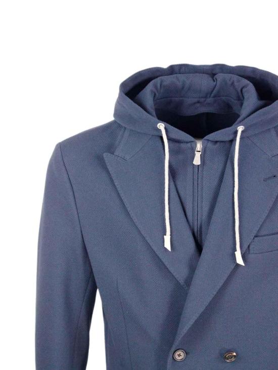 26SS 일레븐티 수트 자켓 K75GIAK12TES11 Blue - ELEVENTY