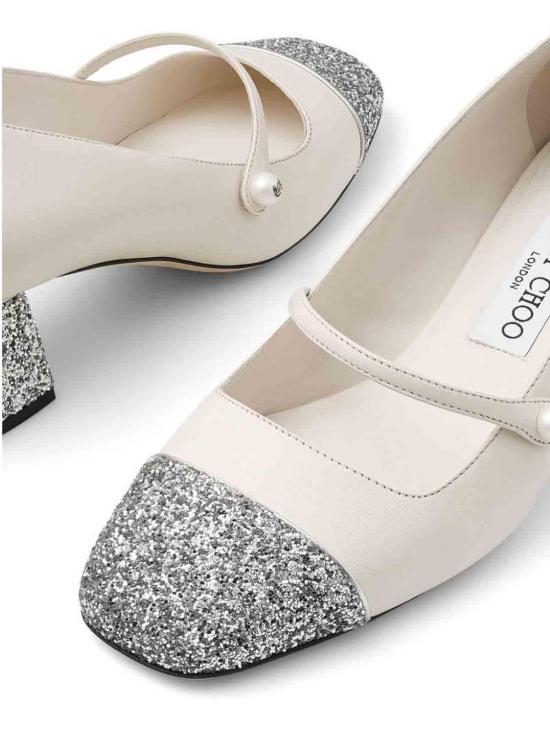  지미추 힐/펌프스 ELISA45PJE Silver - JIMMY CHOO