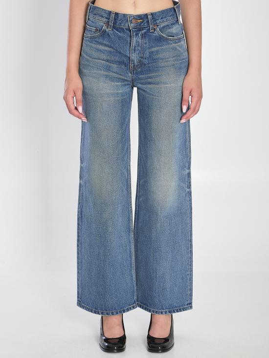 25FW 셀린느 스트레이트 팬츠 RP055930F 07UW BLUE