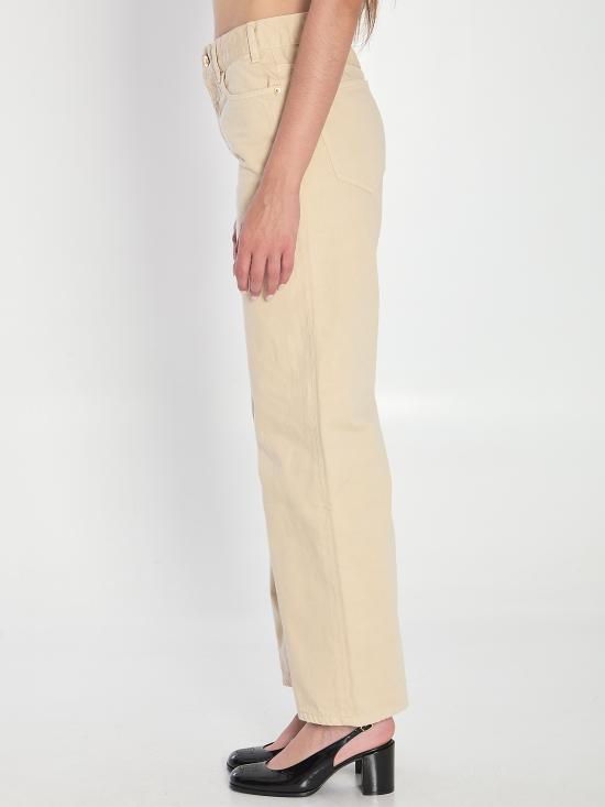 25FW 셀린느 스트레이트 팬츠 RP0550547 GAL9 BEIGE - CELINE