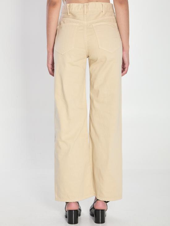 25FW 셀린느 스트레이트 팬츠 RP0550547 GAL9 BEIGE - CELINE