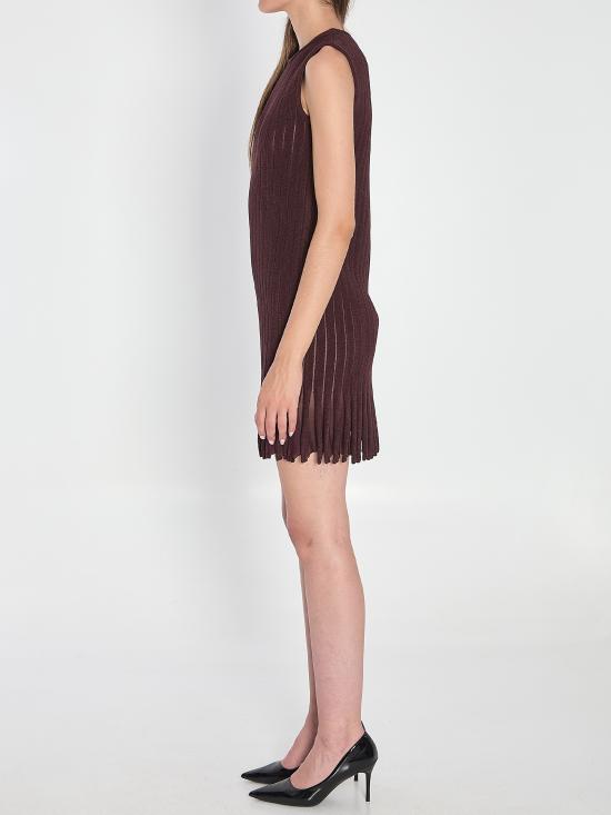 25FW 알라이아 숏 원피스 AA9R2715K084B 413 PURPLE - ALAIA