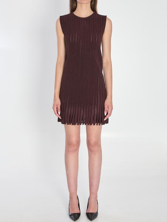 25FW 알라이아 숏 원피스 AA9R2715K084B 413 PURPLE