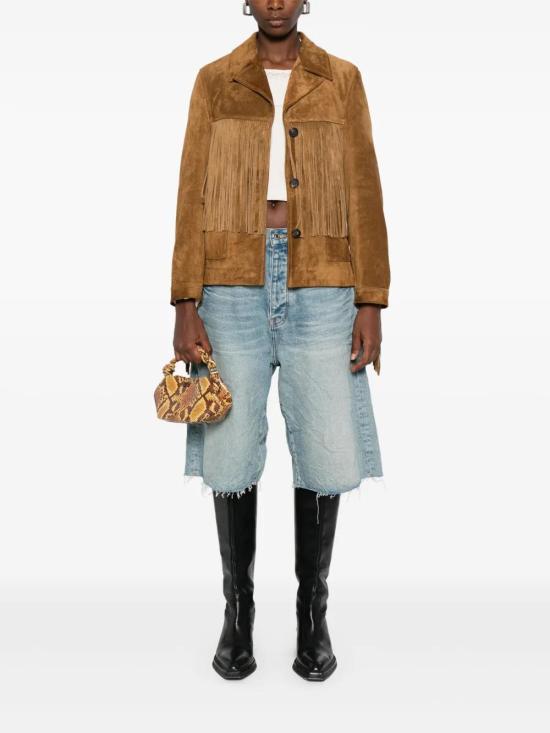 25FW 골든구스 무스탕 GWP02368P002160 55678 BROWN - GOLDEN GOOSE