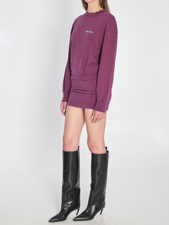 25FW 디 아티코 숏 원피스 251WCA0039306AA 114 PURPLE - THE ATTICO