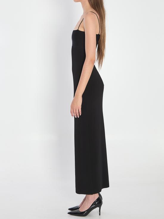 25FW 알렉산더 왕 미디 원피스 1KC3256002 001 BLACK - ALEXANDER WANG