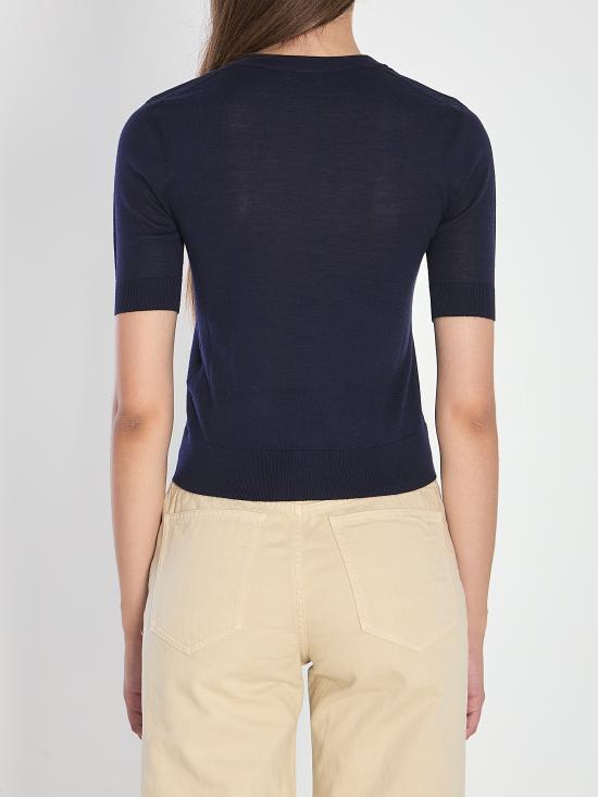 25FW 셀린느 반팔 티셔츠 RY0CED068 07MR BLUE - CELINE