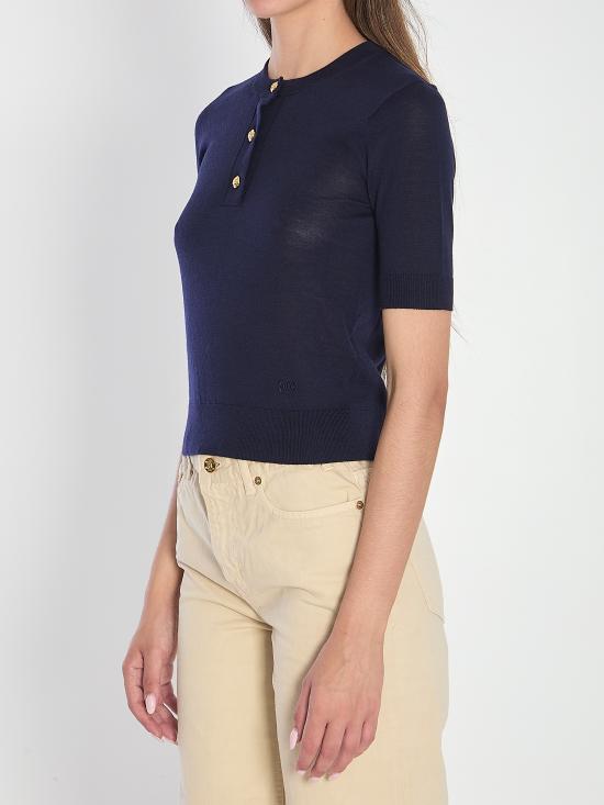 25FW 셀린느 반팔 티셔츠 RY0CED068 07MR BLUE - CELINE